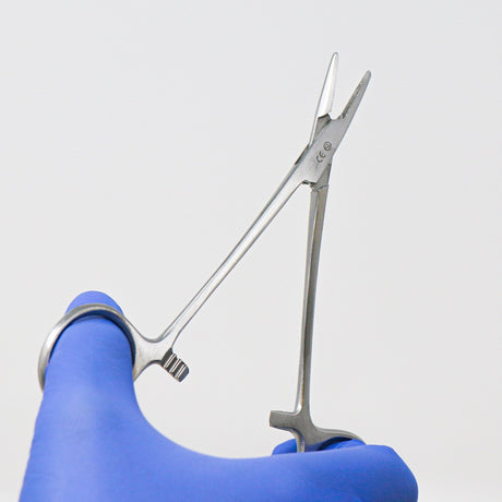 Mayo Hegar Needle Holder (5 Inch) | Sterile, Disposable-Instruments-Birth Supplies Canada