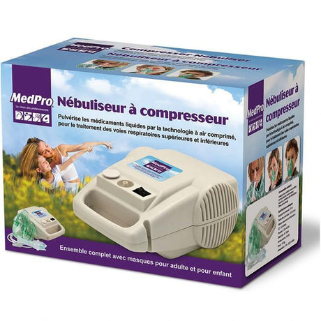 MedPro® Compressor Nebulizer Kit, with Child and Adult Mask-Airways-Birth Supplies Canada