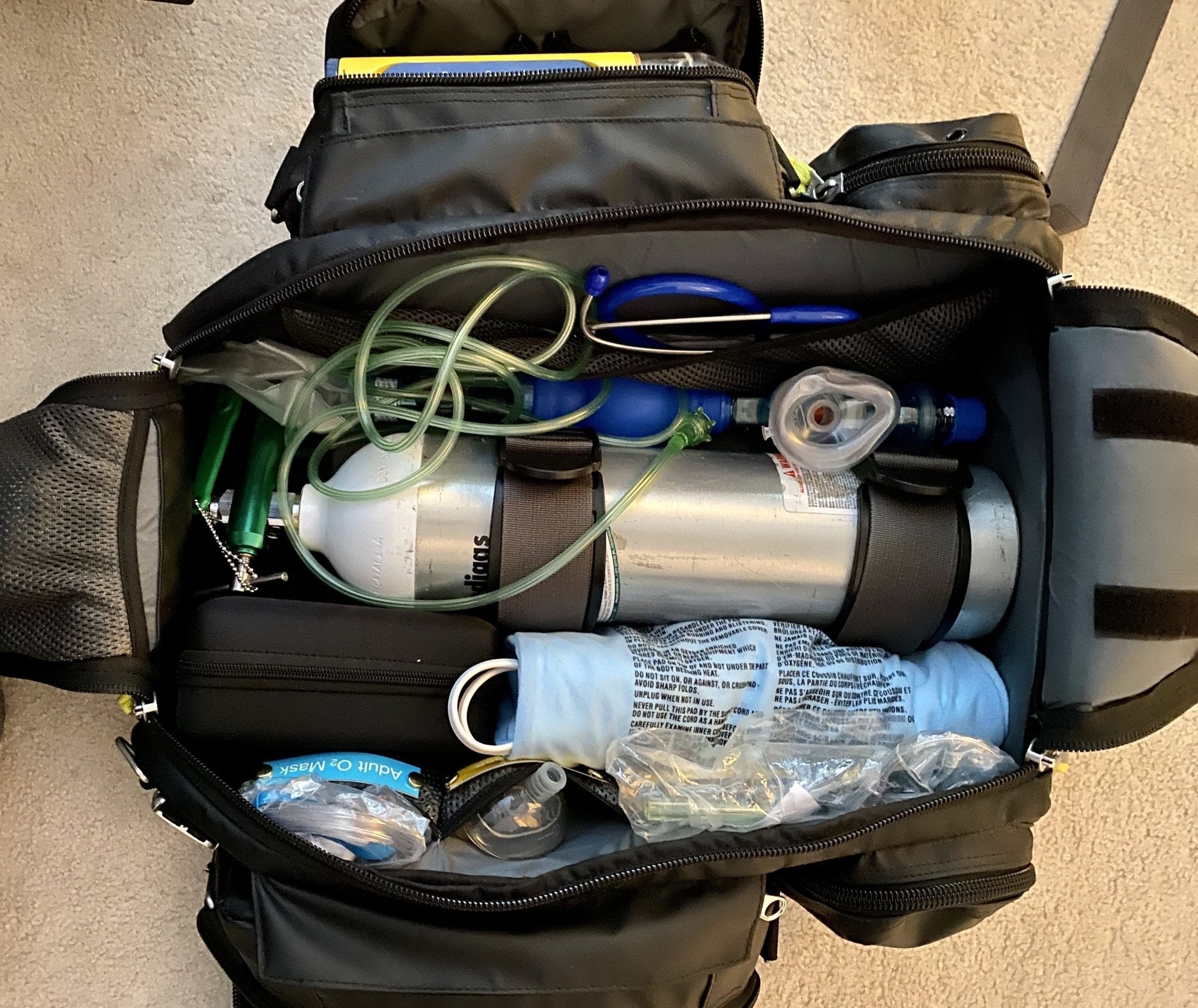 リバ40君100% & 400% Meret RECOVER PRO X O2 Response Bag Infection Control TS2 Ready