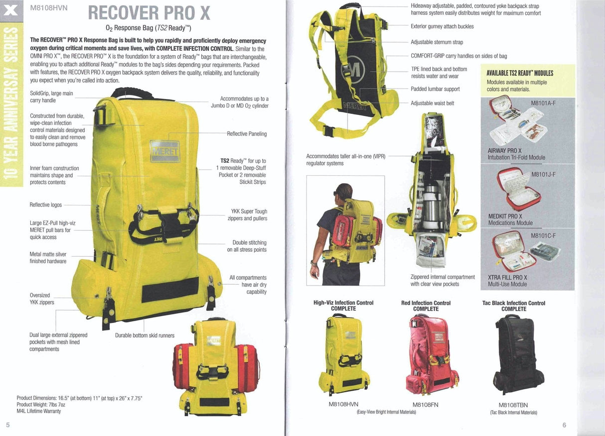 Meret RECOVER™ PRO X O2 Response Bag-Bags & Storage-Birth Supplies Canada
