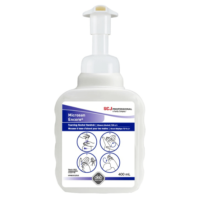 Microsan Encore Hand Sanitizer, Foaming Alcohol-Industry & Business-Birth Supplies Canada