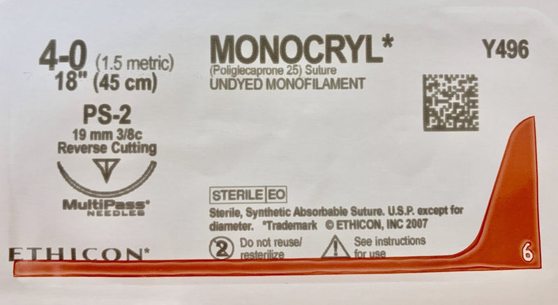 Monocryl Sutures-Medical Devices-Birth Supplies Canada