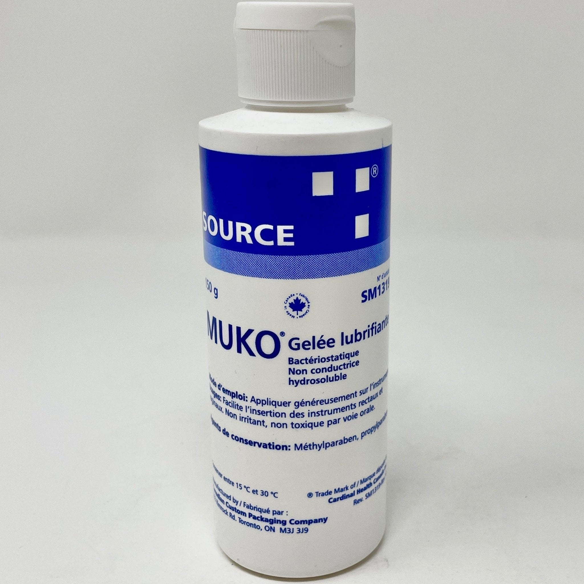 Muko Clear Lubricating Jelly – Water-Soluble, Non-Conductive Gel