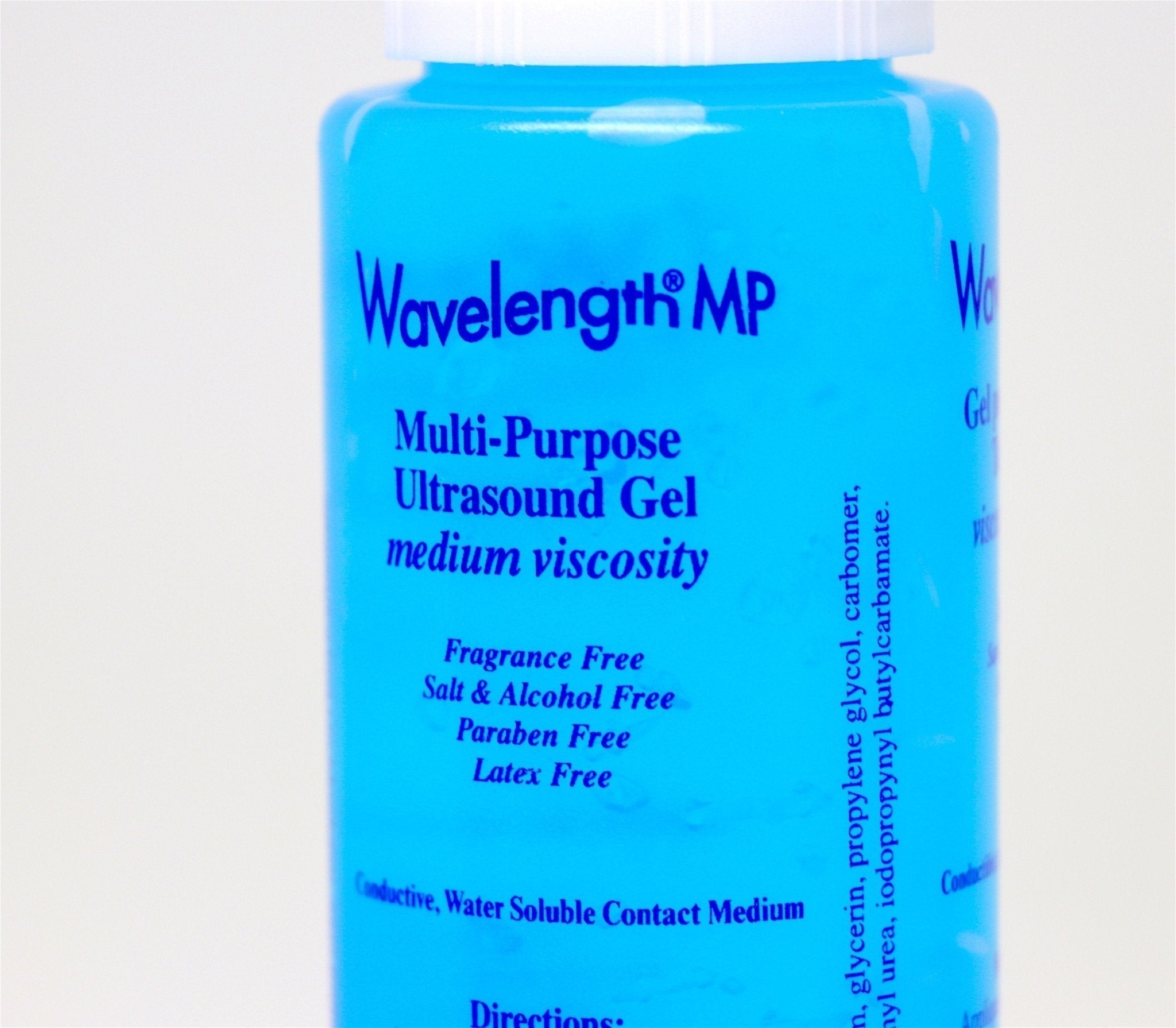 Wavelength MP Multi Purpose Ultrasound Doppler Gel 250ml Water