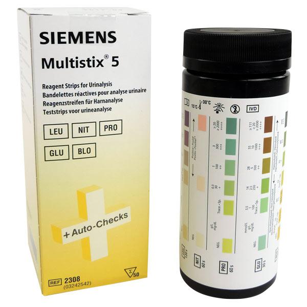 Multistix® 5 Urine Test Strips-Diagnostics-Birth Supplies Canada
