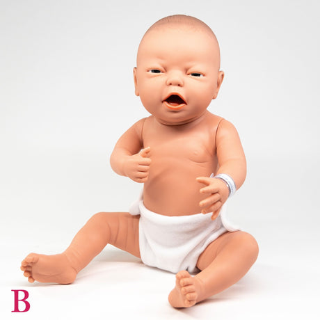 Newborn Doll ~ for Teaching Breastfeeding or Newborn Care-Teaching Aids-Birth Supplies Canada