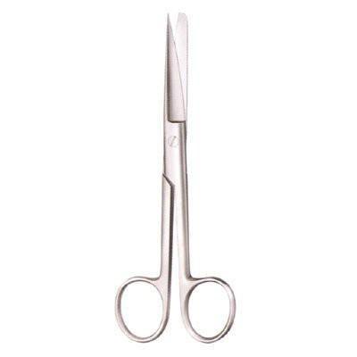 Operating Scissors 4.5" Straight, Sharp/Blunt | Reusable-Medical Instruments-Birth Supplies Canada