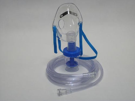Pediatric Aerosol Kit | Nebulizer Mask & 7ft SureFlow™ Tubing | Single-Use-Medical Devices-Birth Supplies Canada