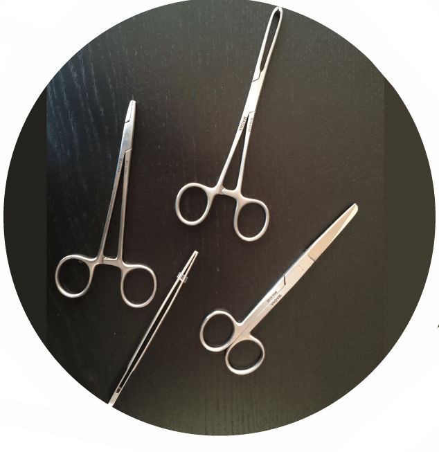 Seturing Set Instruments Perineal Suture Instruments - KIT-Instruments-Birth Supplies Canada