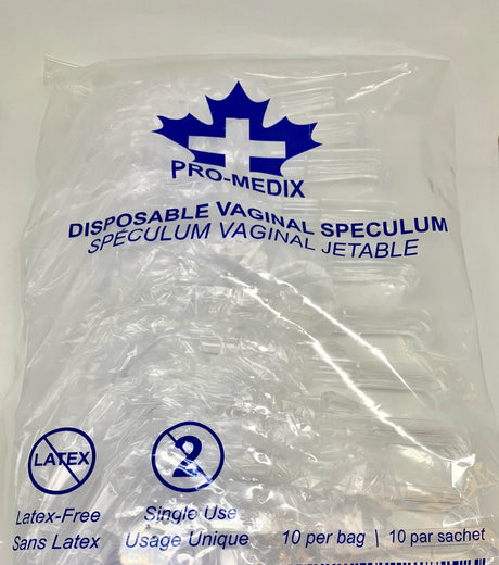 Plastic Speculum - Economy | Disposable-Vaginal Exam Supplies-Birth Supplies Canada