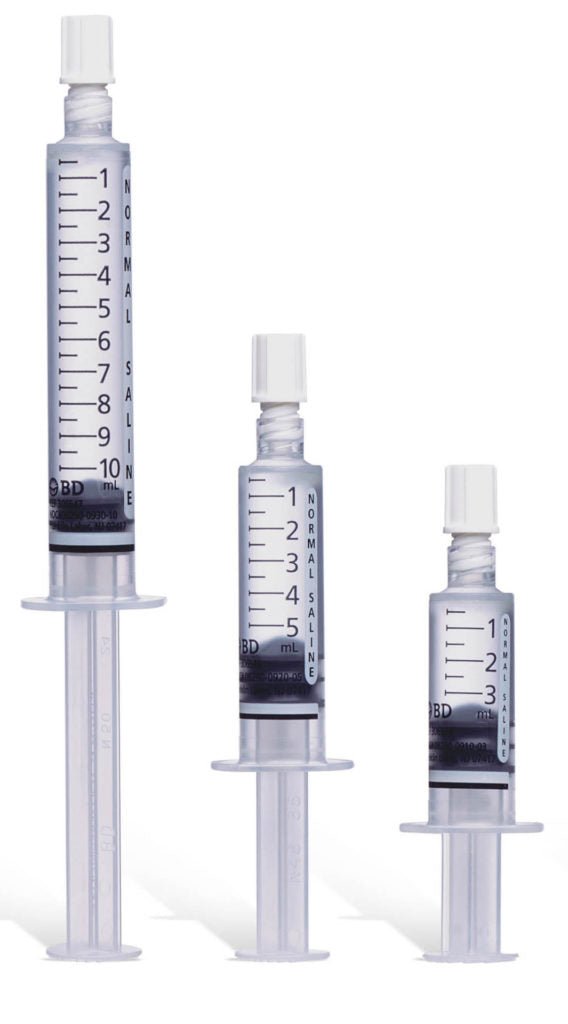 PosiFlush SP Saline Syringes | Pre-Filled | BD-IV Solutions-Birth Supplies Canada