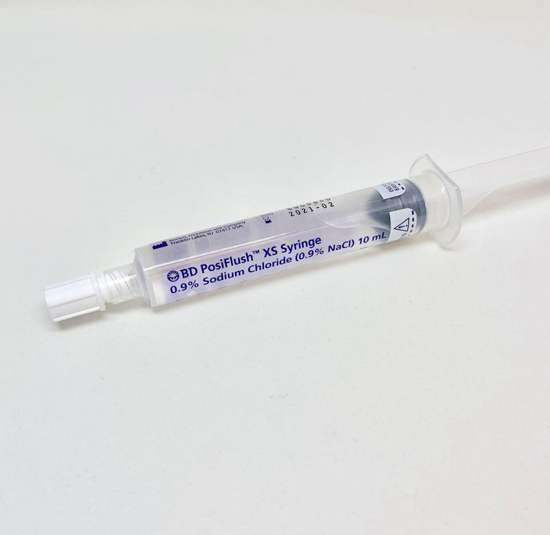 PosiFlush XS Saline-filled Syringes | BD-Medical Devices-Birth Supplies Canada