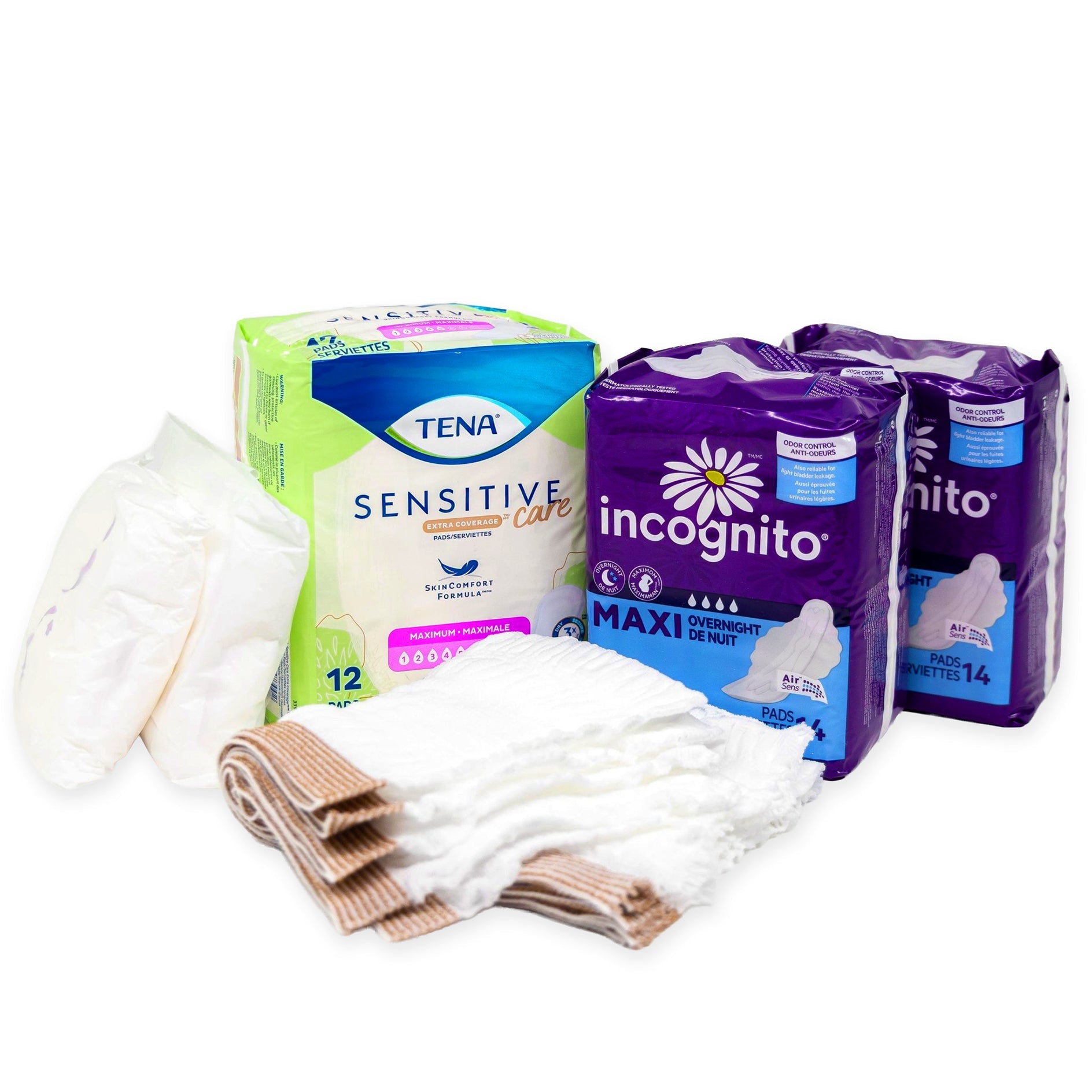 Postpartum Maternity Pads KIT ~ best for hospital birth-Maternity Pads & Underpads-Birth Supplies Canada