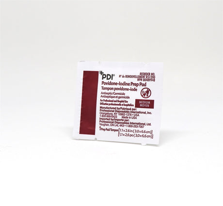 Povidone-Iodine Prep Pads – Sterile, Single-Use-Medical Supplies-Birth Supplies Canada