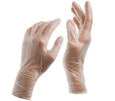 Pre-Powdered Vinyl Exam Gloves | Latex-Free-Medical Gloves-Birth Supplies Canada