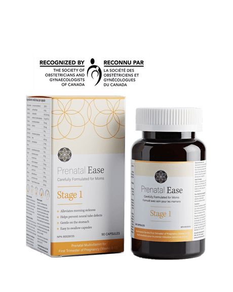 Prenatal Ease | First Trimester Vitamins-Vitamins-Birth Supplies Canada