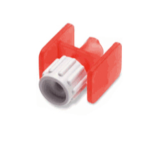 RAPIDFILL Connector, Luer Lock-to-Luer Lock, Red-Medical Devices-Birth Supplies Canada
