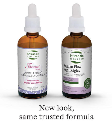 Regular Flow/Capsella Combo ~ for Excessive Bleeding-Tinctures-Birth Supplies Canada