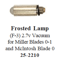 Replacement bulb for Miller & McIntosh Laryngoscope blades-Bulbs & Batteries-Birth Supplies Canada