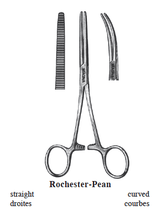 Rochester-Pean Forceps 5.5" Curved | Reusable-Medical Instruments-Birth Supplies Canada