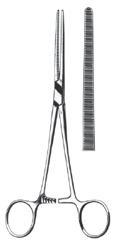 Rochester-Pean Forceps, Straight, 6.25"-Instruments-Birth Supplies Canada