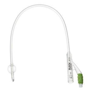 Silicone Foley Balloon catheter, 2-Way, 5cc, 14fr-Urology-Birth Supplies Canada