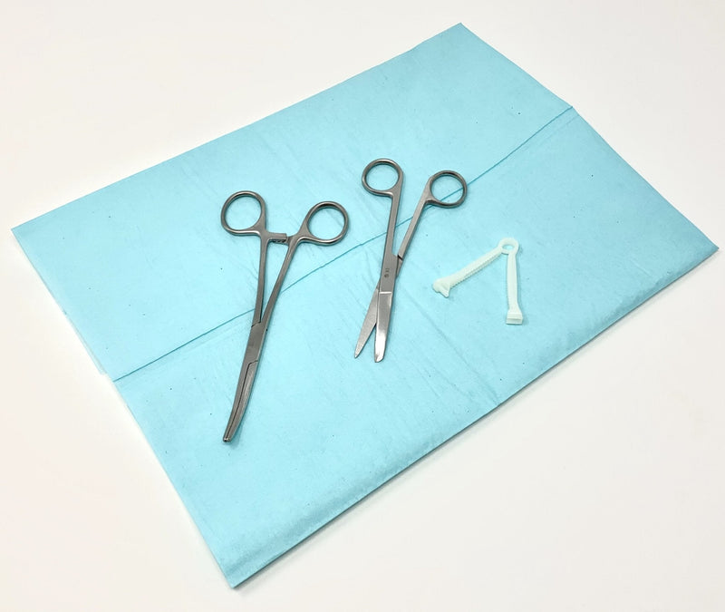 Simple Birth Kit ~ STERILE for Cochrane Midwives-Instruments-Birth Supplies Canada