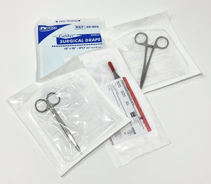 Simple Suture Kit ~ STERILE-Instruments-Birth Supplies Canada