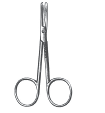 Spencer Stitch Scissors 3.5" Straight | Reusable-Medical Instruments-Birth Supplies Canada