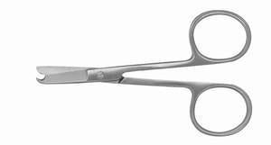 Spencer Stitch Scissors 4.5" Straight | Reusable-Medical Instruments-Birth Supplies Canada