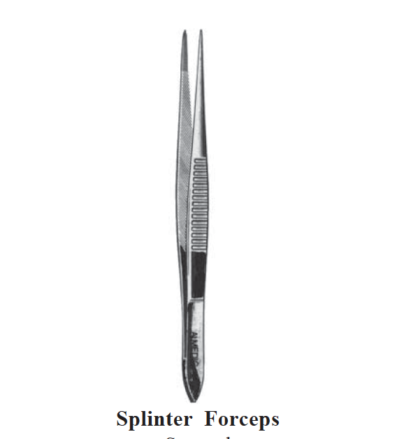 Splinter Forceps 3.5" | Reusable-Medical Instruments-Birth Supplies Canada