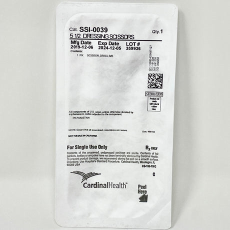 Sterile Dressing Scissors (5.5 Inch) | Curved-Medical Instruments-Birth Supplies Canada