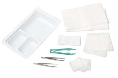Sterile Dressing Tray | Single-Use Wound Care Kit-Medical Supplies-Birth Supplies Canada