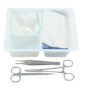 Sterile, Latex-Free Laceration Tray, Lidded-Medical Supplies-Birth Supplies Canada