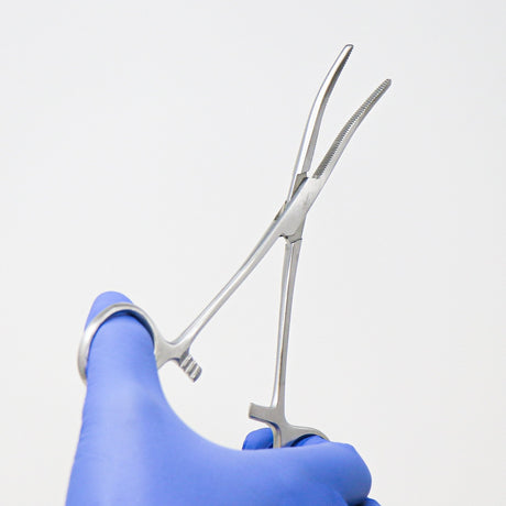Sterile Rochester-Pean Forceps (6.25" Curved)-Medical Instruments-Birth Supplies Canada