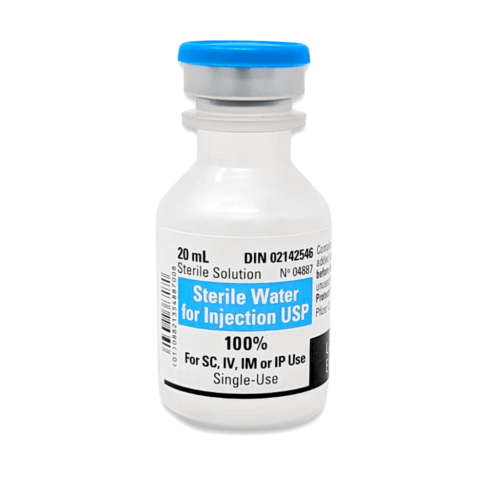 Sterile Water, Diluent-IV Solutions-Birth Supplies Canada