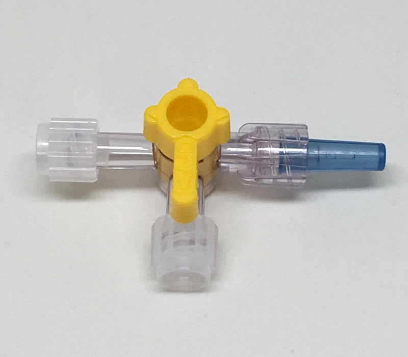 Stopcock 3-Way High Flow w/Rotating Luer-Medical Devices-Birth Supplies Canada