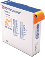Stretch Tourniquet, 1" x 18", in Dispensing box - Latex free-IV Supplies-Birth Supplies Canada
