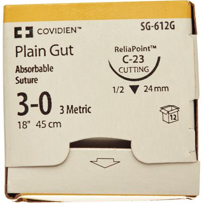 Sutures Plain Gut | Covidien-Medical Devices-Birth Supplies Canada