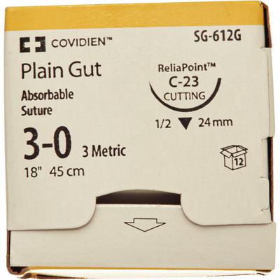 Sutures Plain Gut | Covidien-Suture Supplies-Birth Supplies Canada