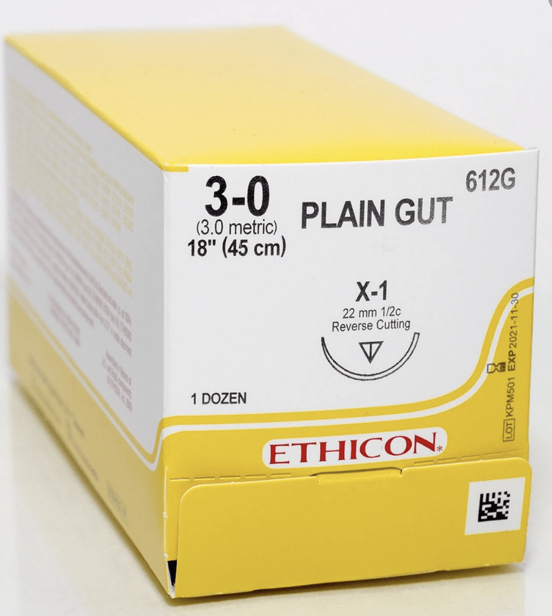 Sutures Plain Gut | Ethicon-Medical Devices-Birth Supplies Canada