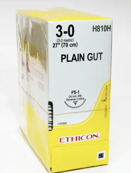 Sutures Plain Gut | Ethicon-Suture Supplies-Birth Supplies Canada