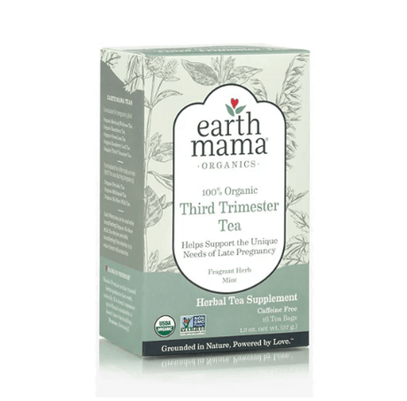 Third Trimester Tea - with Red Raspberry | Earth Mama-Pregnancy-Birth Supplies Canada