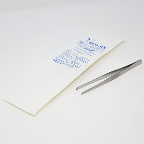 Thumb Tissue Forceps, 5.5", Curved | Disposable-Instruments-Birth Supplies Canada