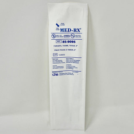 Thumb Tissue Forceps, 5.5", Curved | Disposable-Instruments-Birth Supplies Canada