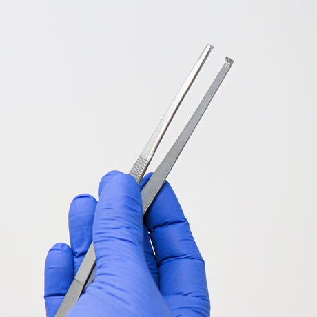 Thumb Tissue Forceps, 5.5", Curved | Disposable-Medical Instruments-Birth Supplies Canada