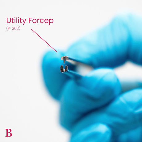 Tissue Forceps 5" Straight | Reusable-Instruments-Birth Supplies Canada