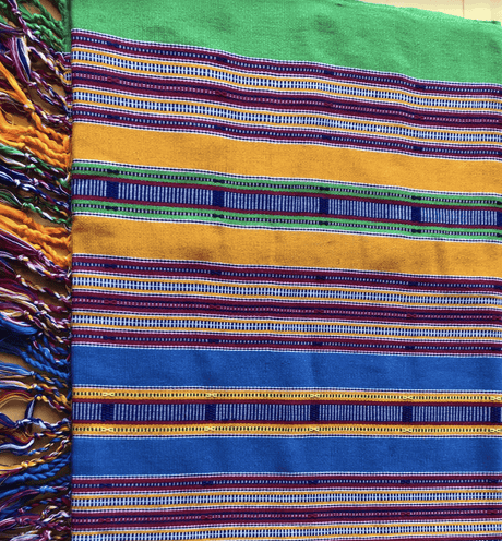 Traditional Rebozo 67 x 266 cm, Handmade Laotian Jias-Labour & Doula Supplies-Birth Supplies Canada