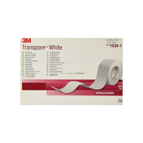 Transpore Tape, Bidirectional Tear | 3M-Medical Supplies-Birth Supplies Canada