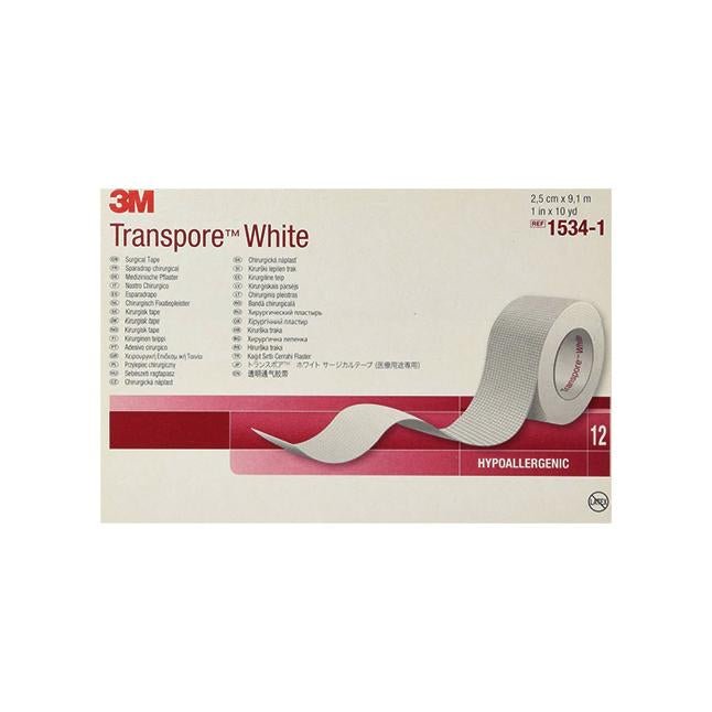 Transpore Tape, Bidirectional Tear-Medical Supplies-Birth Supplies Canada